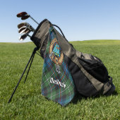Clan MacKenzie Crest Golf Towel Golfhanddoek (Groen)