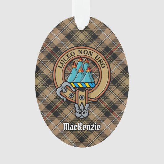 Clan MacKenzie Crest Ornament (voorkant)