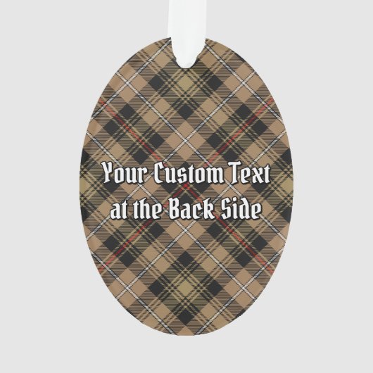 Clan MacKenzie Crest Ornament (achterkant)