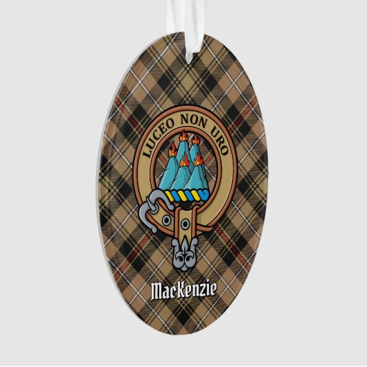Clan MacKenzie Crest Ornament (voorkant)