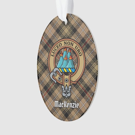 Clan MacKenzie Crest Ornament (voorkant)