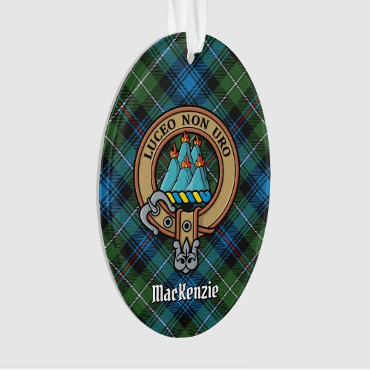 Clan MacKenzie Crest Ornament (voorkant)