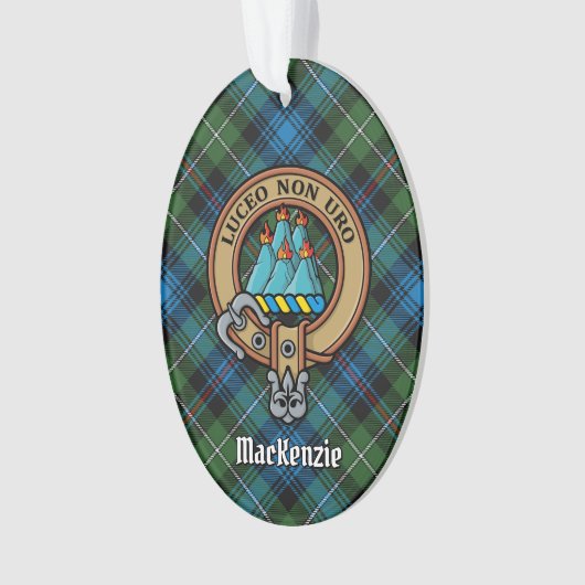 Clan MacKenzie Crest Ornament (voorkant)
