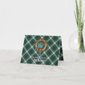 Clan MacKenzie Crest over Dress Tartan (Voorkant)