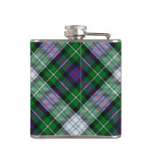Clan MacKenzie Crest over Dress Tartan Heupfles (Achterkant)