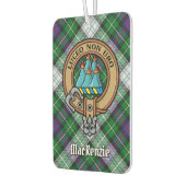 Clan MacKenzie Crest over Dress Tartan Luchtverfrisser (Links)