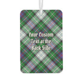 Clan MacKenzie Crest over Dress Tartan Luchtverfrisser (Achterkant)