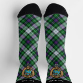 Clan MacKenzie Crest over Dress Tartan Socks Sokken (Top)