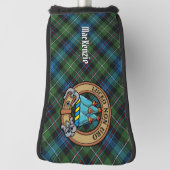 Clan MacKenzie Crest over Tartan Golfheadcover (Draai 90)