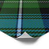 Clan MacKenzie Crest over Tartan Poster (Hoek)