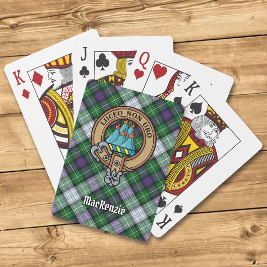 Clan MacKenzie Crest-speelkaarten Pokerkaarten