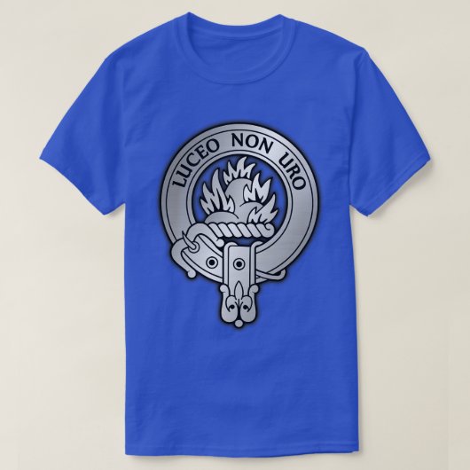Clan MacKenzie Crest Tartan 4 T-shirt (Design voorkant)