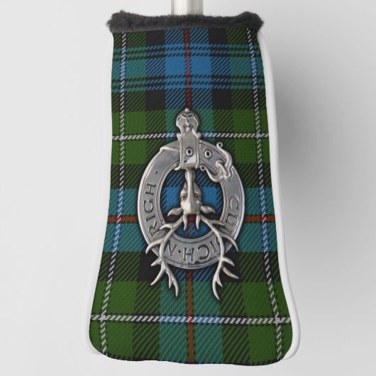 Clan MacKenzie Crest & Tartan Golfheadcover (Draai 90)