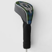 Clan MacKenzie Crest & Tartan Golfheadcover (Schuin)