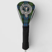 Clan MacKenzie Crest & Tartan Golfheadcover (Voorkant)