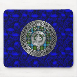 Clan MacKenzie Crest & Tartan Knot Muismat