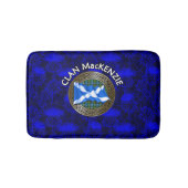 Clan MacKenzie Crest Tartan Knot op Thistle Badmat (Voorkant)