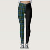 Clan MacKenzie Crest & Tartan Leggings (Voorkant)