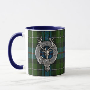 Clan MacKenzie Crest & Tartan Mok