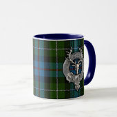 Clan MacKenzie Crest & Tartan Mok (Voorkant rechts)