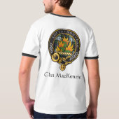 Clan MacKenzie Crest - voor en achter T-shirt (Achterkant)