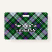 Clan MacKenzie Dress Tartan Badge (Achterkant)
