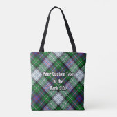 Clan MacKenzie Dress Tartan Canvas tas (Achterkant)
