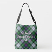 Clan MacKenzie Dress Tartan Crossbody Tas (Achterkant)