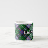 Clan MacKenzie Dress Tartan Espresso Cup Kop (Voorkant)