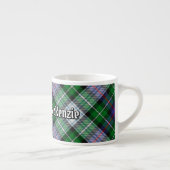 Clan MacKenzie Dress Tartan Espresso Cup Kop (Rechts)