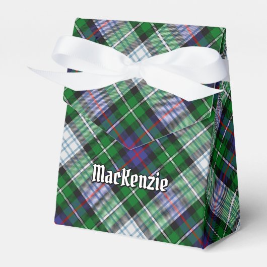 Clan MacKenzie Dress Tartan Favor Box Bedankdoosjes (Voorkant Zijde)