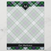 Clan MacKenzie Dress Tartan Flyer (Achterkant)