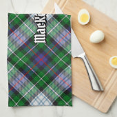 Clan MacKenzie Dress Tartan Kitchen Towel Theedoek (Quarter Fold)