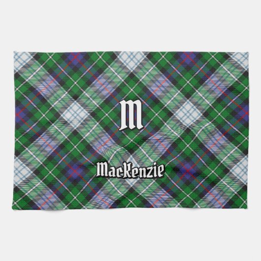 Clan MacKenzie Dress Tartan Kitchen Towel Theedoek (Horizontaal)
