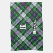 Clan MacKenzie Dress Tartan Kitchen Towel Theedoek (Verticaal)