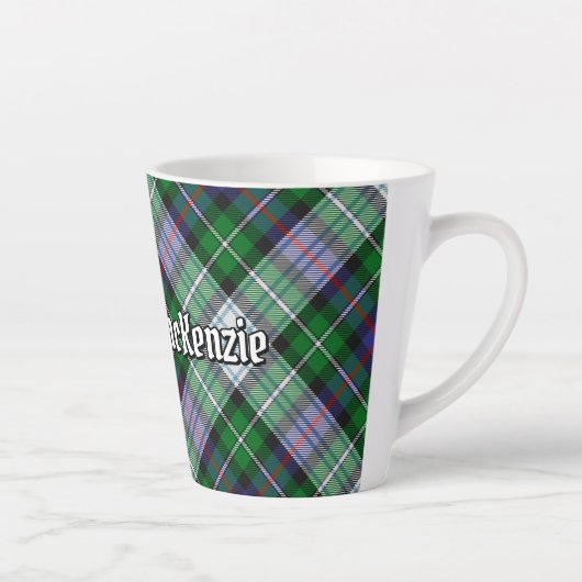 Clan MacKenzie Dress Tartan Latte Mok (Rechts)