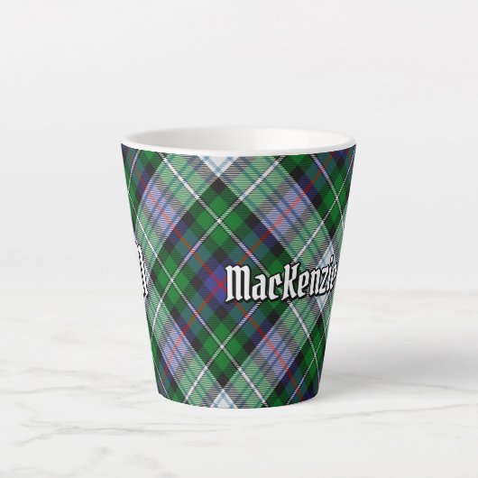 Clan MacKenzie Dress Tartan Latte Mok (Voorkant)