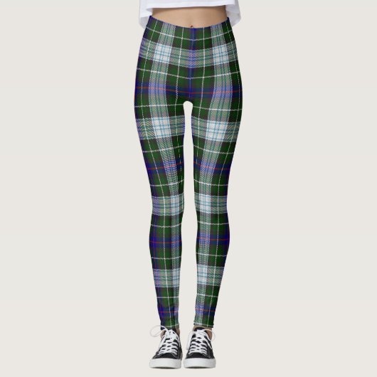 Clan MacKenzie Dress Tartan Leggings (Voorkant)