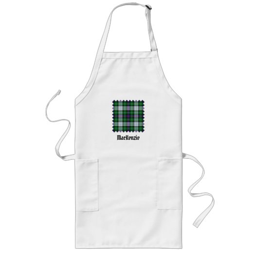 Clan MacKenzie Dress Tartan Long Schort (Voorkant)