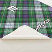 Clan MacKenzie Dress Tartan Sherpa Blanket Deken (3/4)