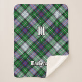 Clan MacKenzie Dress Tartan Sherpa Blanket Sherpa Deken (Voorkant)