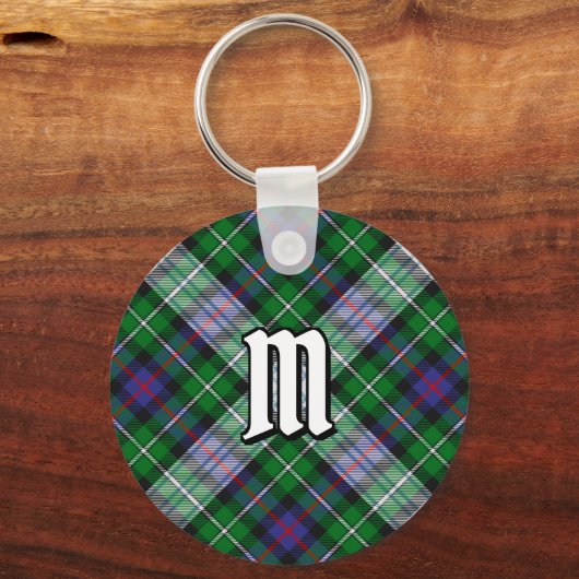 Clan MacKenzie Dress Tartan Sleutelhanger (Voorkant)