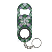 Clan MacKenzie Dress Tartan Sleutelhanger Bottle O Mini Flessenopener (Achterkant)