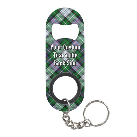 Clan MacKenzie Dress Tartan Sleutelhanger Bottle O Mini Flessenopener (Achterkant)