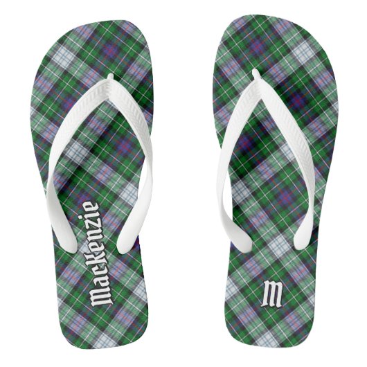 Clan MacKenzie Dress Tartan Teenslippers (Voetbed)