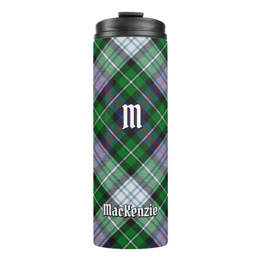Clan MacKenzie Dress Tartan Thermal Tumbler Thermosbeker (Voorkant)