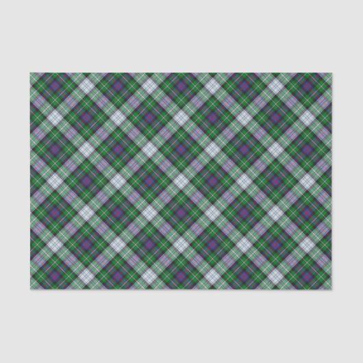 Clan MacKenzie Dress Tartan Tissue Paper Tissuepapier (Voorkant)