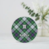 Clan MacKenzie Dress Tartan Uitnodiging (Staand voorkant)