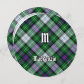 Clan MacKenzie Dress Tartan Uitnodiging (Voorkant / Achterkant)