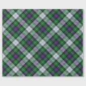 Clan MacKenzie Dress Tartan Wrapping Paper Cadeaupapier (Vlak)